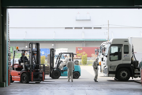 倉庫からの景色（千葉）
