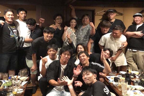 忘年会の一コマ（所沢）