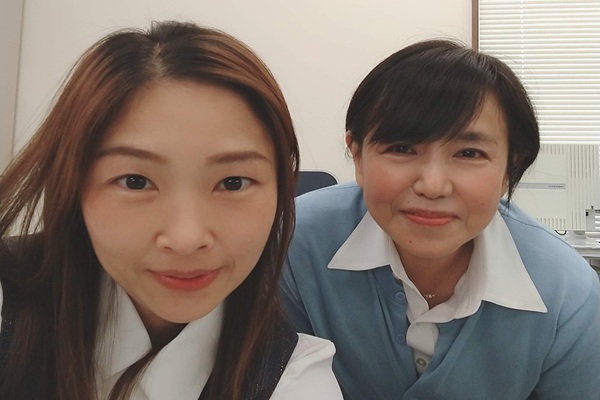 笑顔が素敵なお二人（交通）